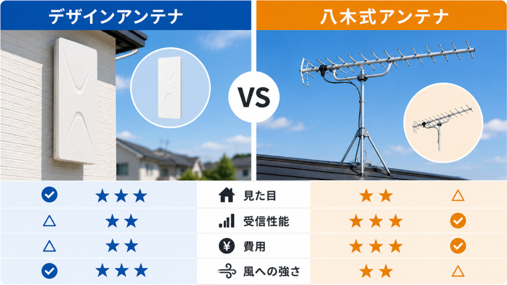 アンテナ比較