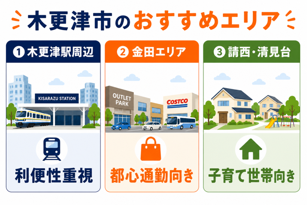 木更津市のおすすめエリア