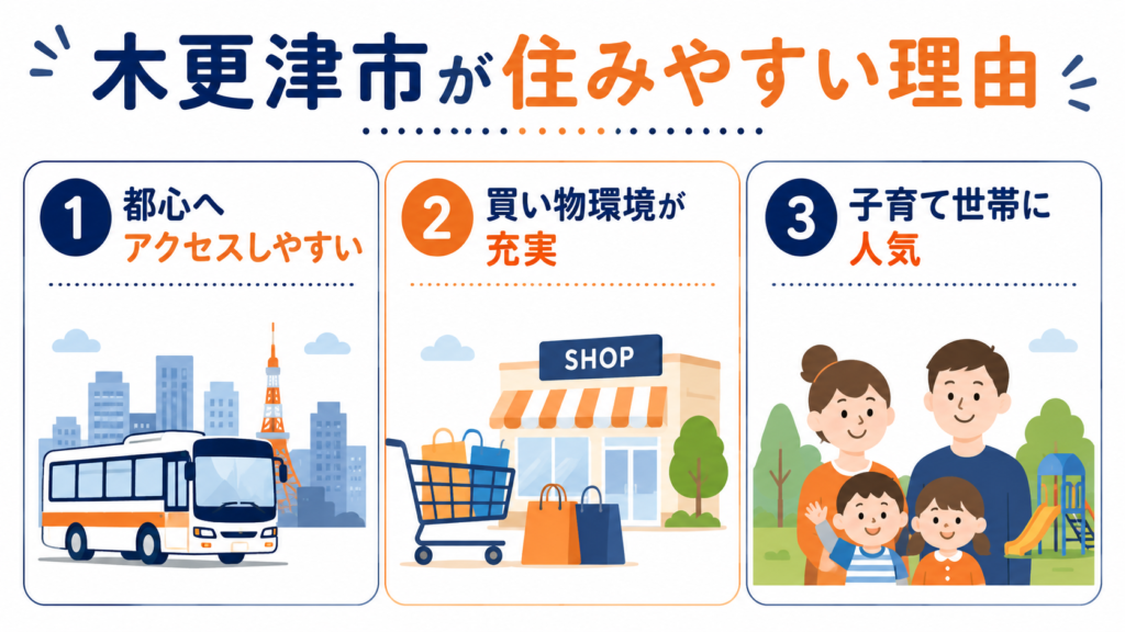 木更津が住みやすい理由