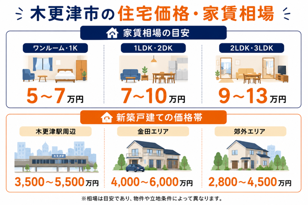 木更津の住宅相場