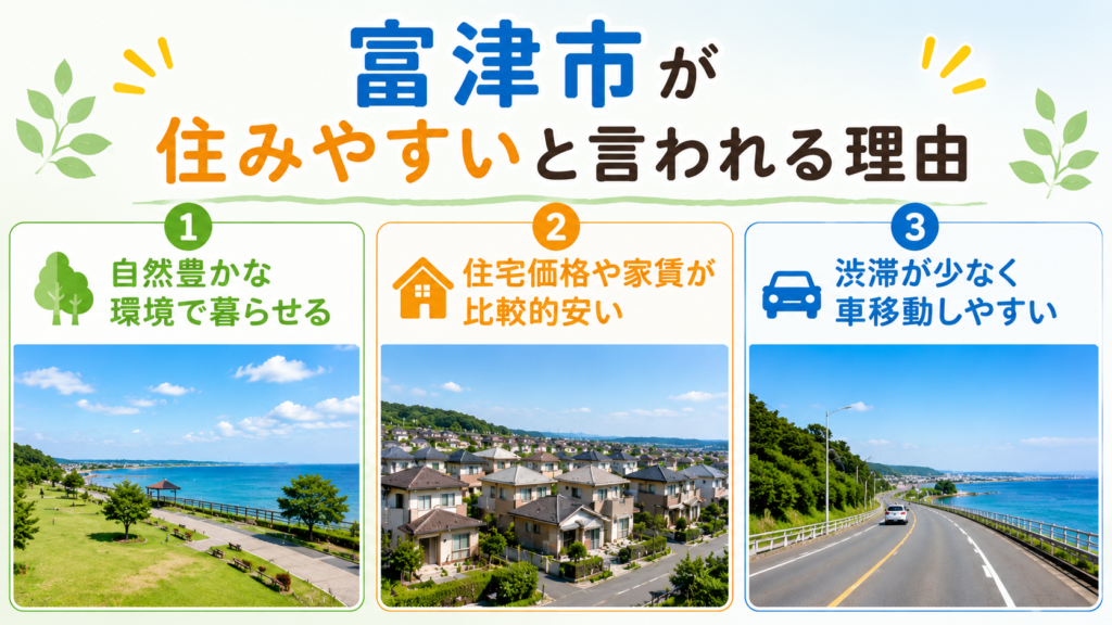 富津市が住みやすいと言われる理由
